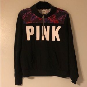 pink sweatshirt
